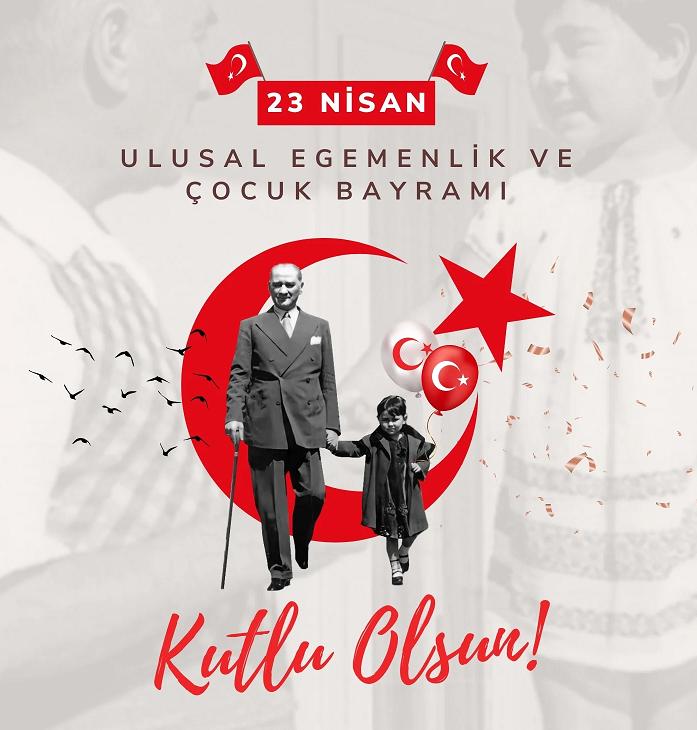 Sayın Kaymakam Mehmet YAPICI'nın "23 Nisan Ulusal Egemenlik ve Çocuk Bayramı" Mesajı