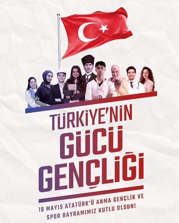 Sayın Kaymakamımız Mehmet Yapıcı'nın '' 19 Mayıs Atatürk'ü Anma, Gençlik ve Spor Bayramı '' Mesajı