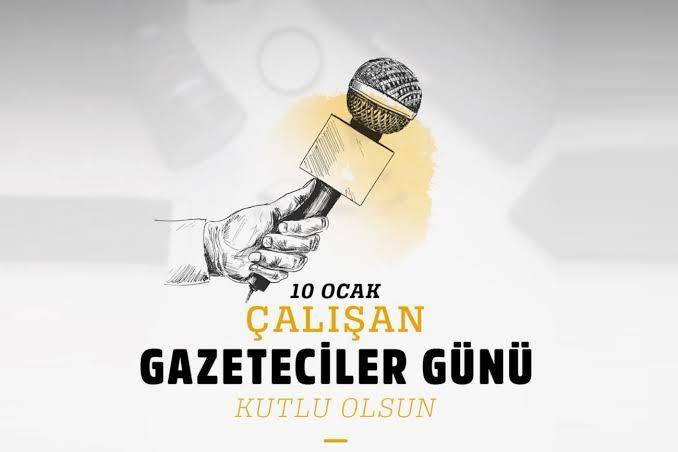 Sayın Kaymakamımız Mehmet Yapıcı'nın ''10 Ocak Çalışan Gazeteciler Günü'' Mesajı
